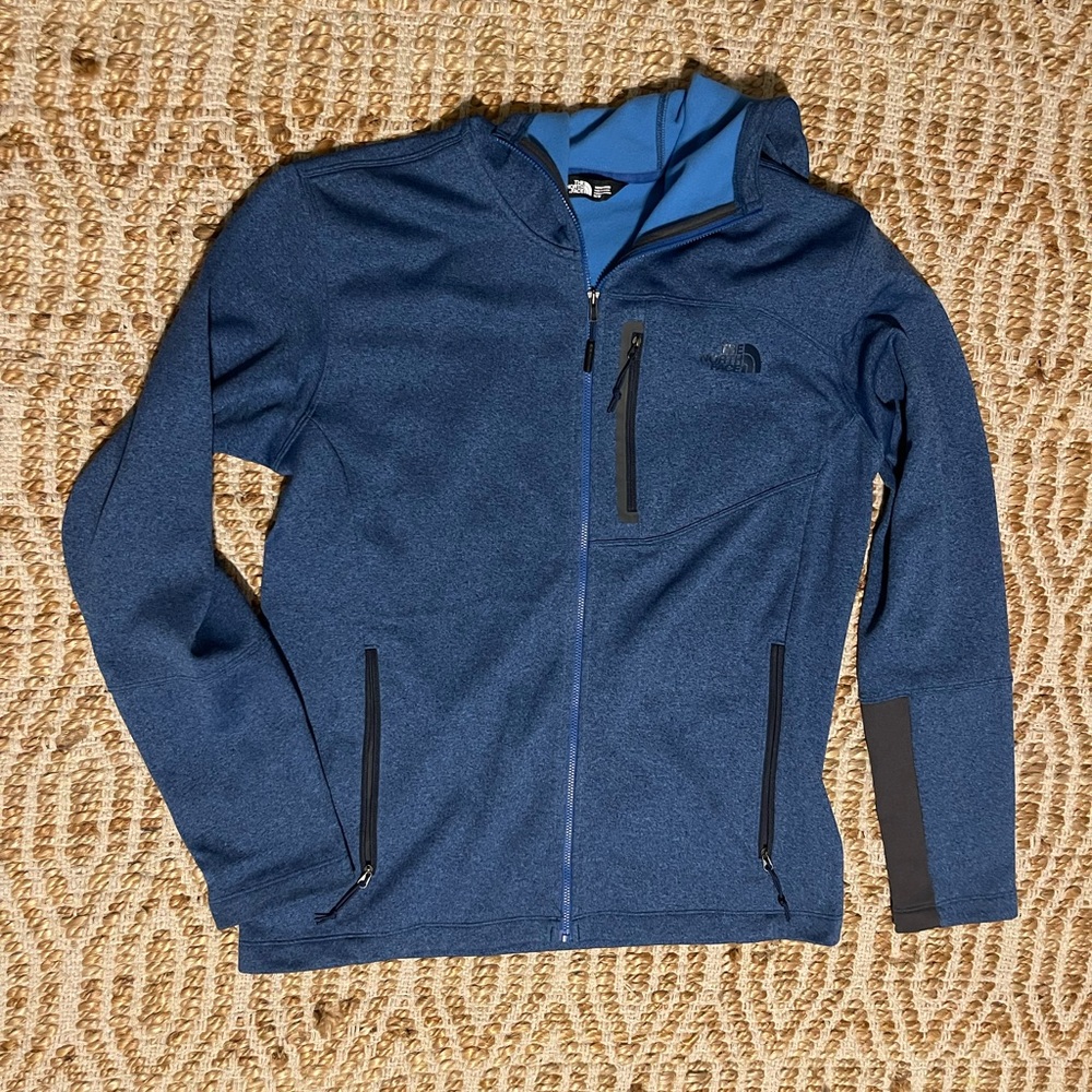 The North Face Blue Lightweight Jacket hoodie